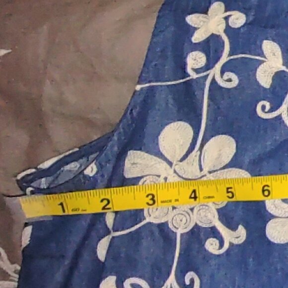 Westport 1962 Floral 100% Cotton Dress Size 16w (NWT) - Picture 8 of 14